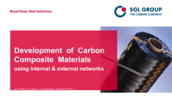 Pre-Impregnated Materials for Preforming Technologies to address