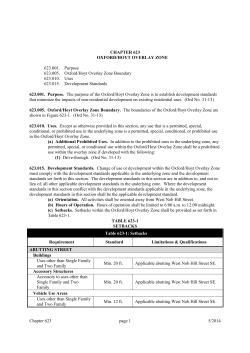 Oxford Hoyt Overlay Zone