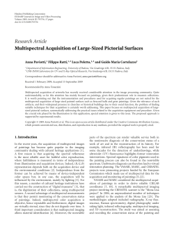 Multispectral Acquisition of Large