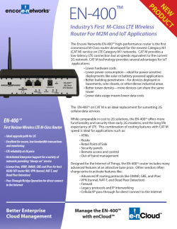 EN-400 - Encore Networks