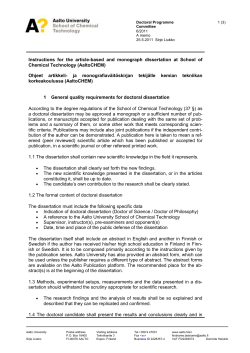 instructions for article-based dissertations and monographs