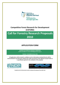 Department of Agriculture, Food and Rural Development