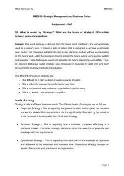 MBASem4Summer12 - SMUHELP | SMU Assignment Answers