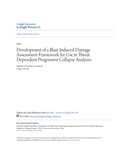 Development of a Blast-Induced Damage