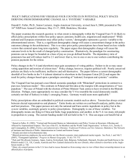 policy implications for visegrad four countries in