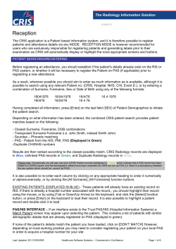 Reception - Healthcare Software Solutions