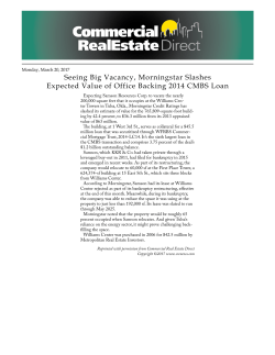 Seeing Big Vacancy, Morningstar Slashes Expected Value of Office