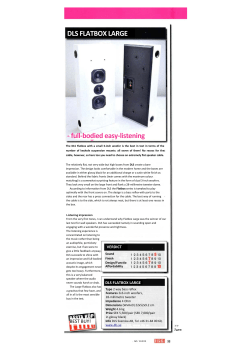 DLS FLATBOX LARGE - full-bodied easy