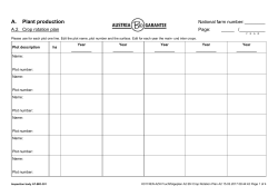 AZH Fruchtfolgeplan A2 EN Crop Rotation Plan