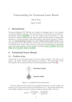 Understanding the Variational Lower Bound
