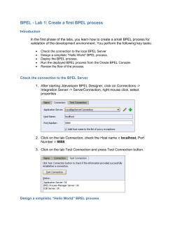 BPEL - Look at www.tud.ttu.ee