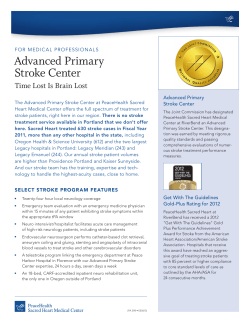 Advanced Primary Stroke Center