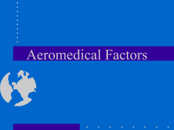 Aeromedical Factors