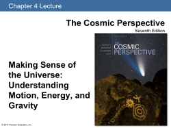 The Cosmic Perspective Making Sense of the Universe