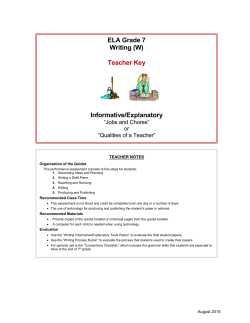 ELA Grade 7 Writing (W) Teacher Key Informative/Explanatory
