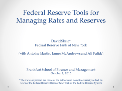 Liabilities Management - European Central Bank