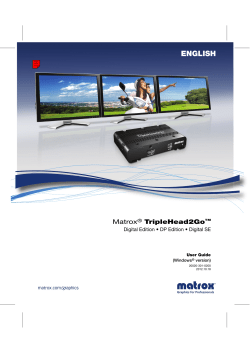 Matrox TripleHead2Go