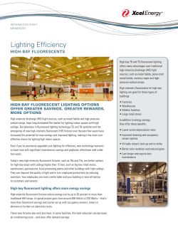 Lighting Efficiency