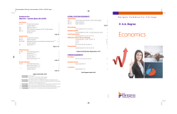 Economics - Bergen Community College