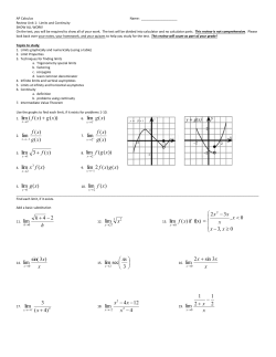 Unit 1 Review File - Northwest ISD Moodle