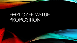 Employee Value Proposition