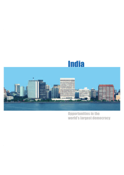 Opportunities in the world`s largest democracy