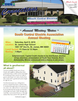 Connections - South Central Electric Association