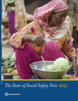 The State of Social Safety Nets