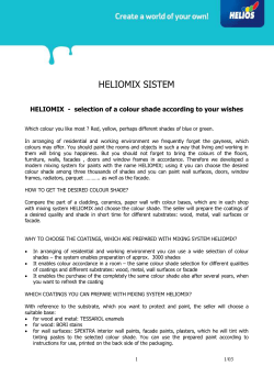 HG MIX - General information