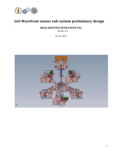 Figure 6 shows LGS spot diagrams delivered by the AO relay with