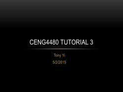 First step towards ironman: engg2220 lab1