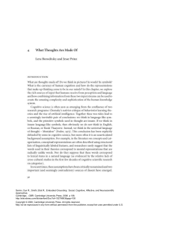 Embodied Grounding : Social, Cognitive, Affective, and