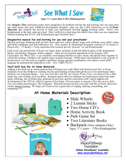 You`ll both love the At Home Materials