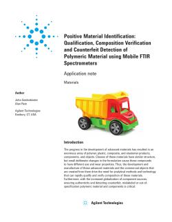 Positive Material Identification