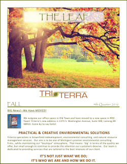 THE LEAF - Triterra