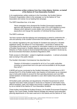 Supplementary evidence from Guy Linley