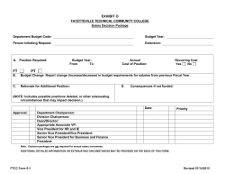 PT - Fayetteville Technical Community College