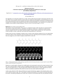 Molecules in the News - Microscopy-UK