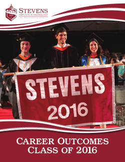 career outcomes class of - Stevens Institute of Technology