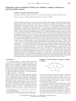 Mechanistic Aspects and Reaction Pathways for Oxidative Coupling