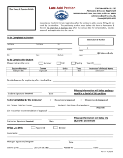 CCC Late Add Petition 030411