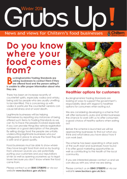 Do you know where your food comes from?