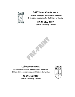2017 Joint Conference