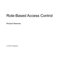 RBAC - UF CISE