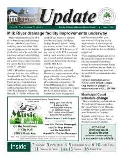 GPW Update - City of Grosse Pointe Woods