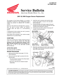 Oxygen Sensor