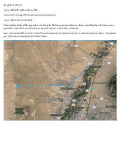 I25 South to exit 242 Take a right at the light on to hwy 550 Take a