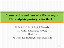 Analysis of Micromegas large TPC beam test