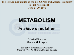 Observed and predicted catabolism