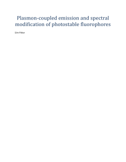 2.1.1 Fluorescence of rare earth impurity centres